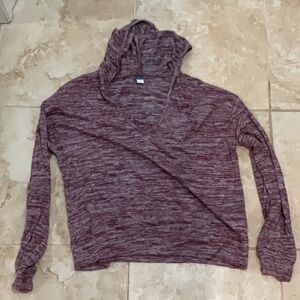 Old Navy hooded shirt size L Tall